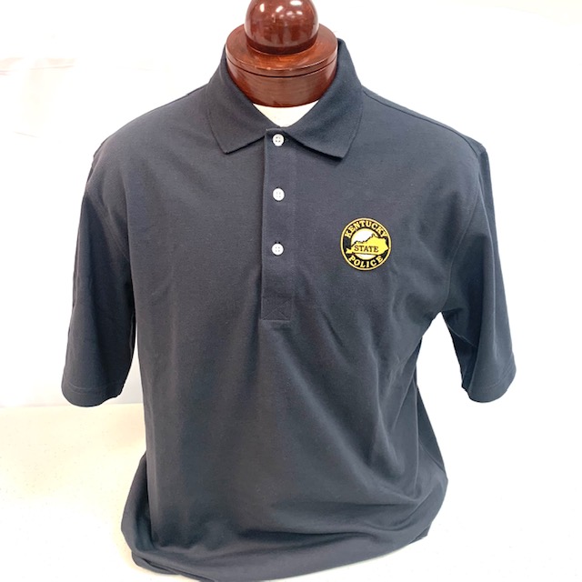 Port Authority Polo - Charcoal Gray With 3-Color KSP Logo (K455 ...