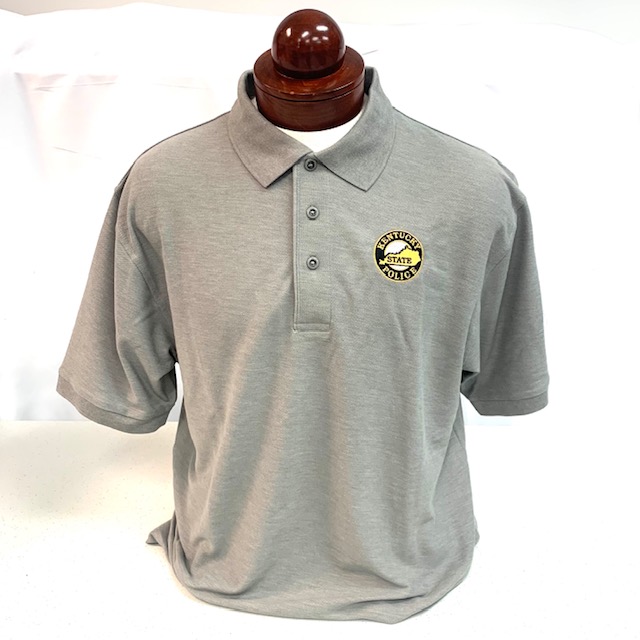 Port Authority Polo - Cool Gray With 3-Color KSP Logo (K500) - Kentucky ...
