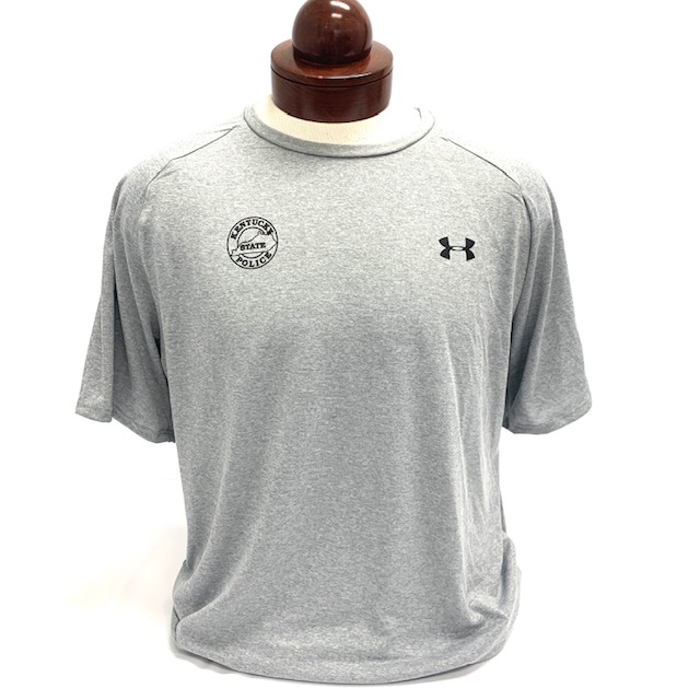 Under Armour Shirt With KSP Logo - Gray - Kentucky State Police  Professional Association