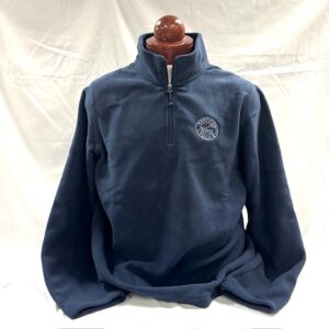 1/4 Zip Micro Fleece Pullover with KSP Logo - Navy